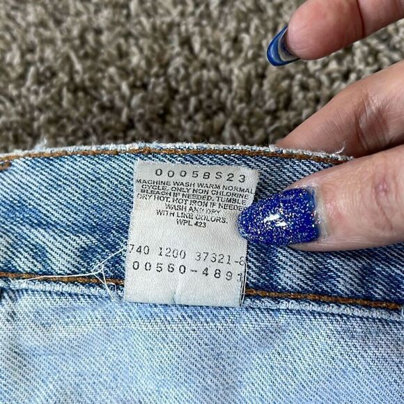 Vintage Levi’s 560 loose fit tapered leg y2k size 36/30 - Picture 8 of 13